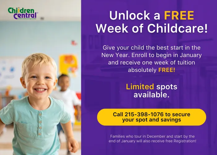 Unlock a FREE Week of Child Care